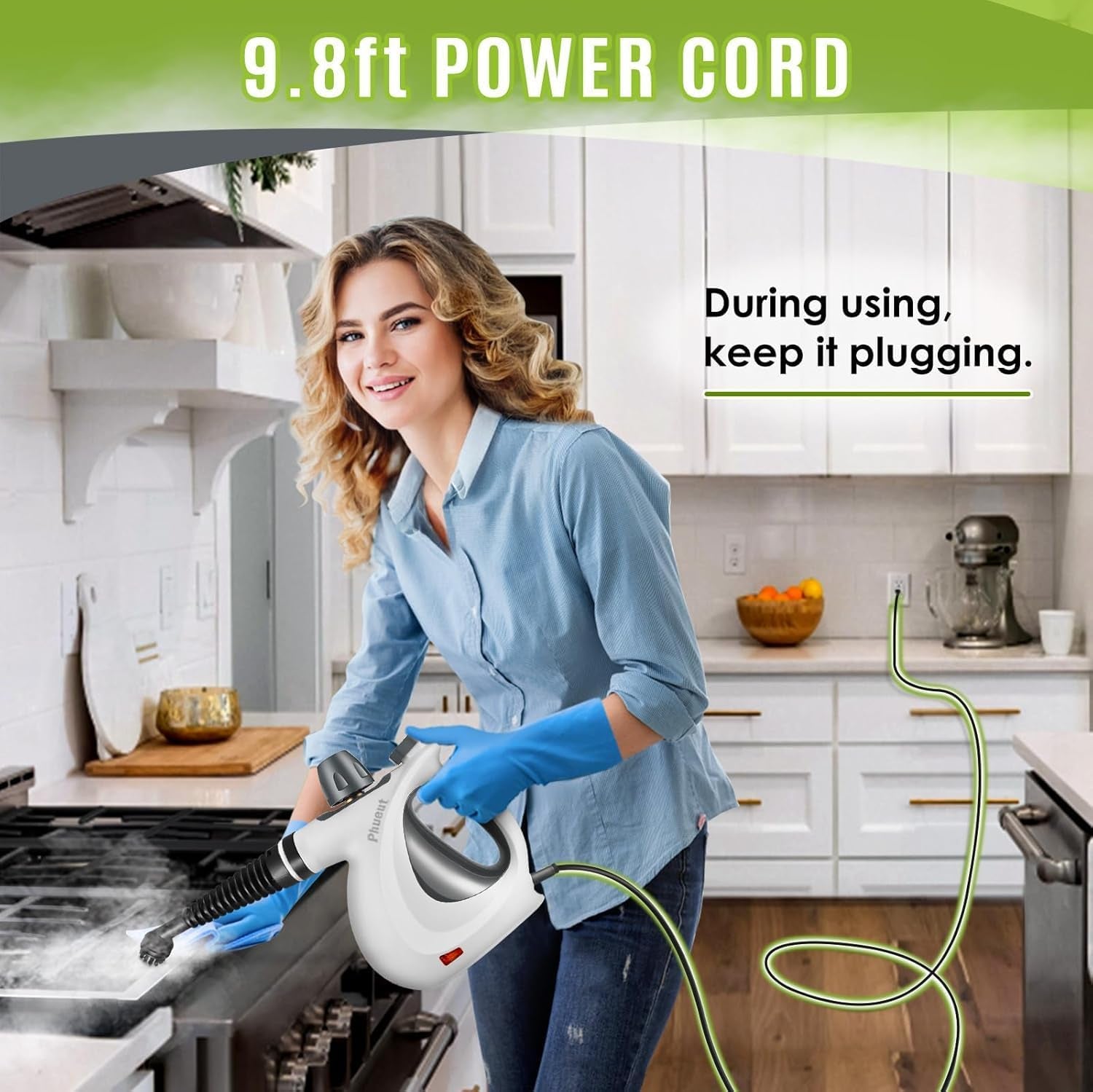 Natural Multi-Purpose Steamer for Home Use