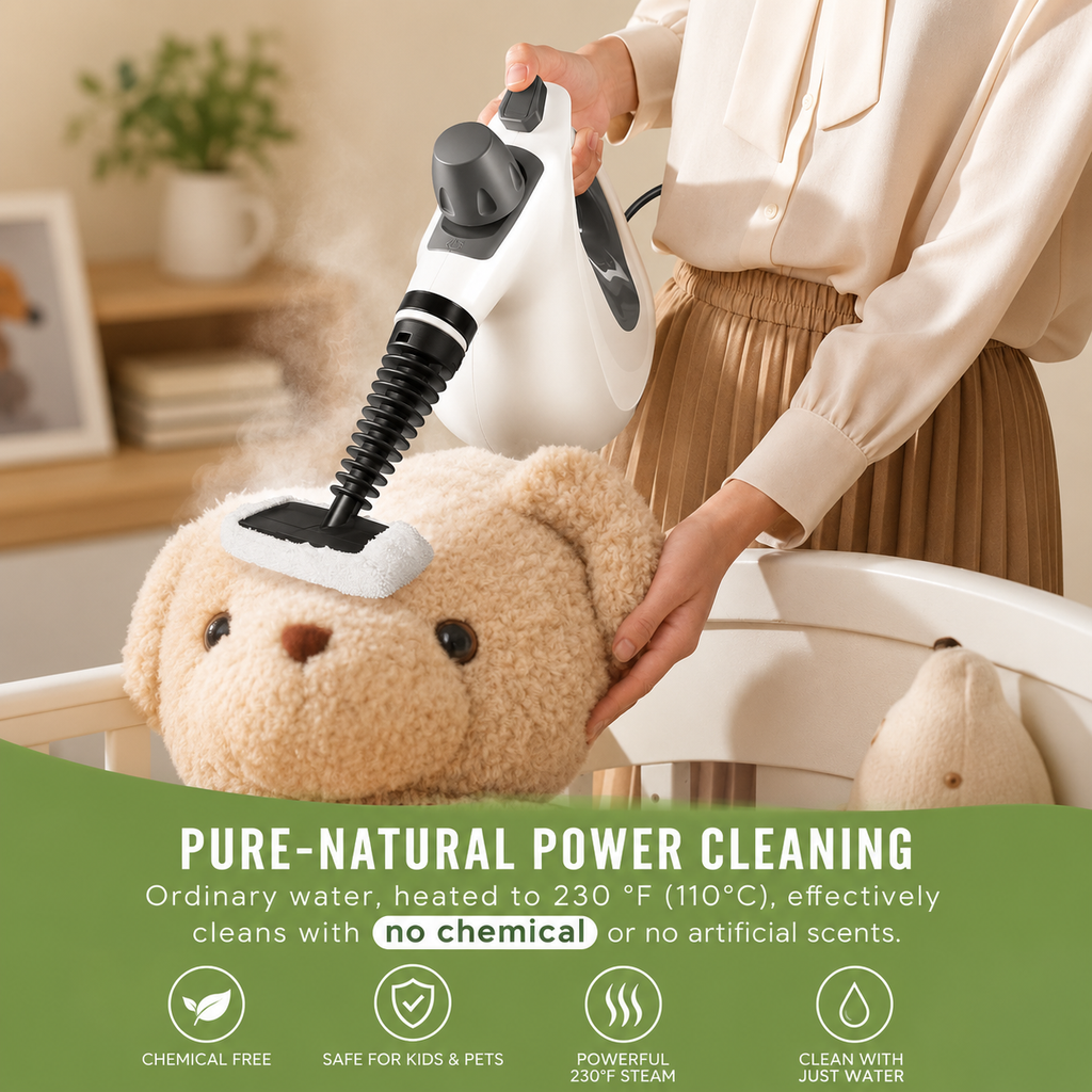 Natural Multi-Purpose Steamer for Home Use