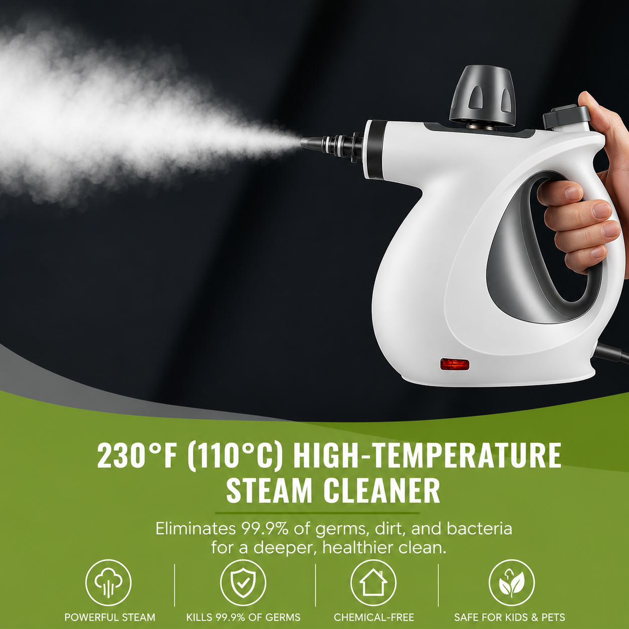 Natural Multi-Purpose Steamer for Home Use