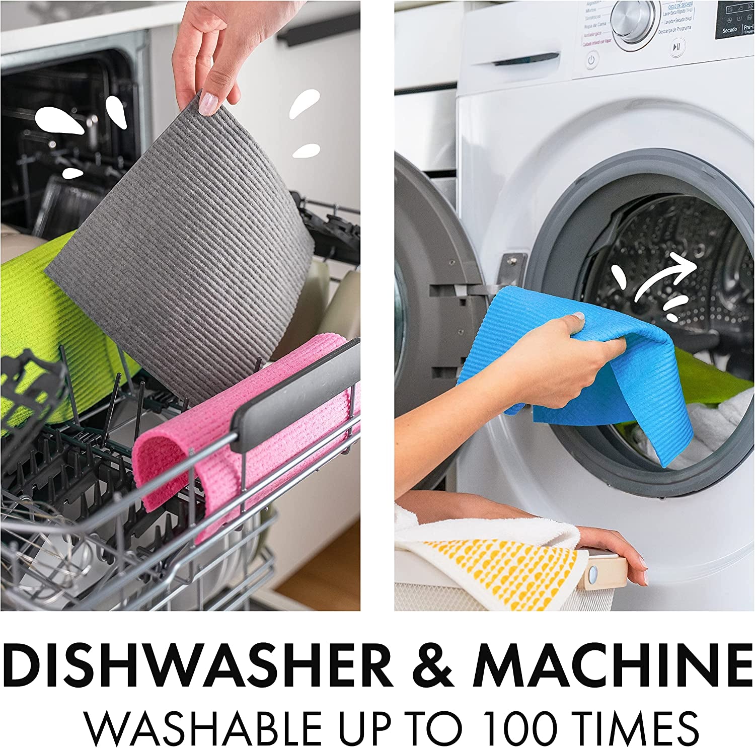  Eco-Friendly Reusable Cleaning Cloths