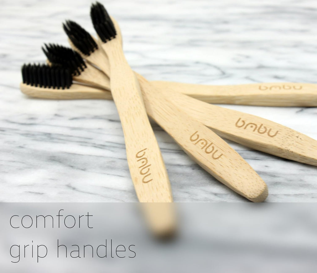Bamboo Toothbrush 4 Pack 