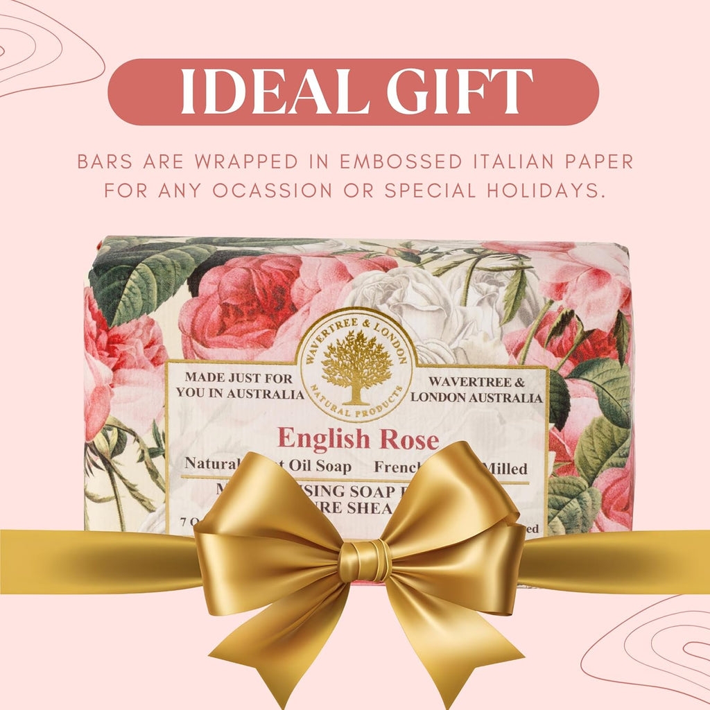 Rose Scented Natural Soap Bars