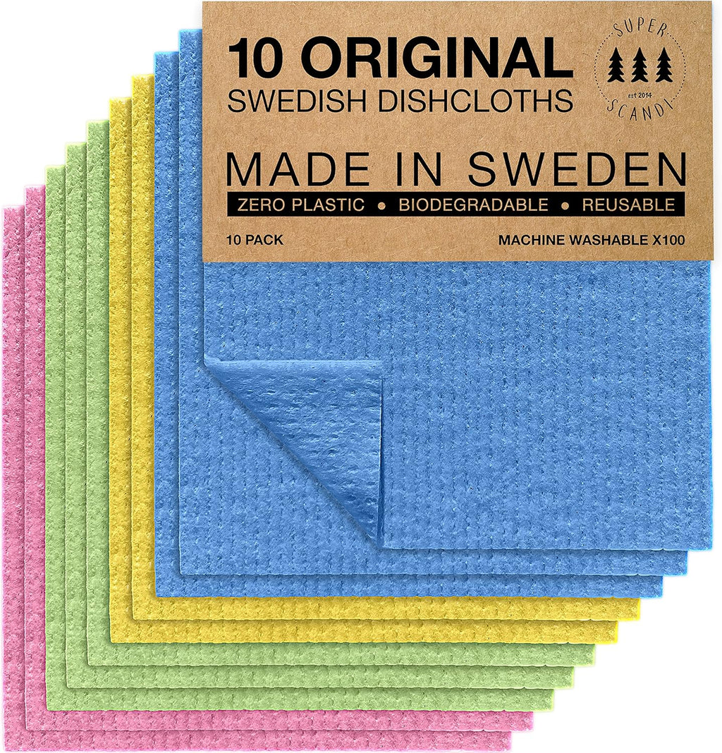  Eco-Friendly Reusable Cleaning Cloths