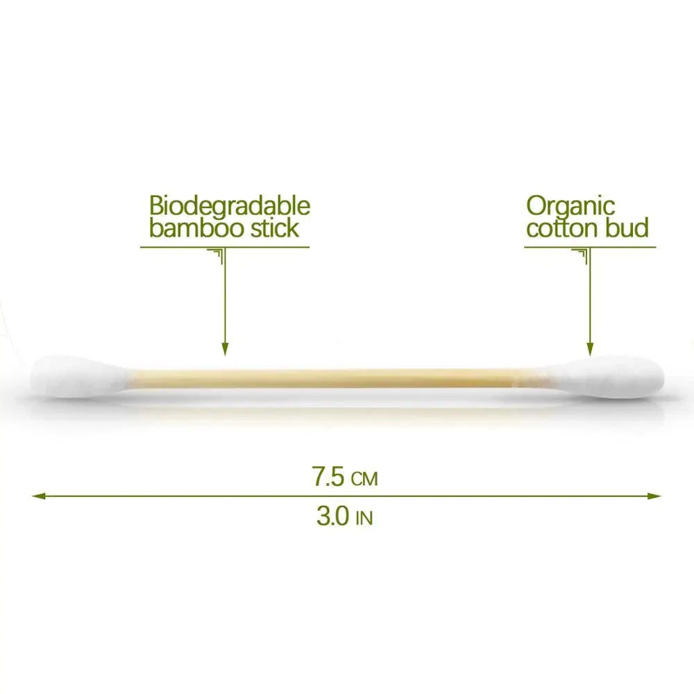 Bamboo Cotton Swabs