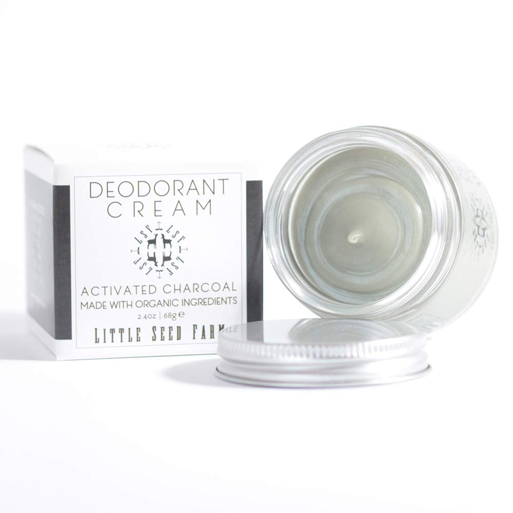 All-Natural Charcoal Deodorant Cream 