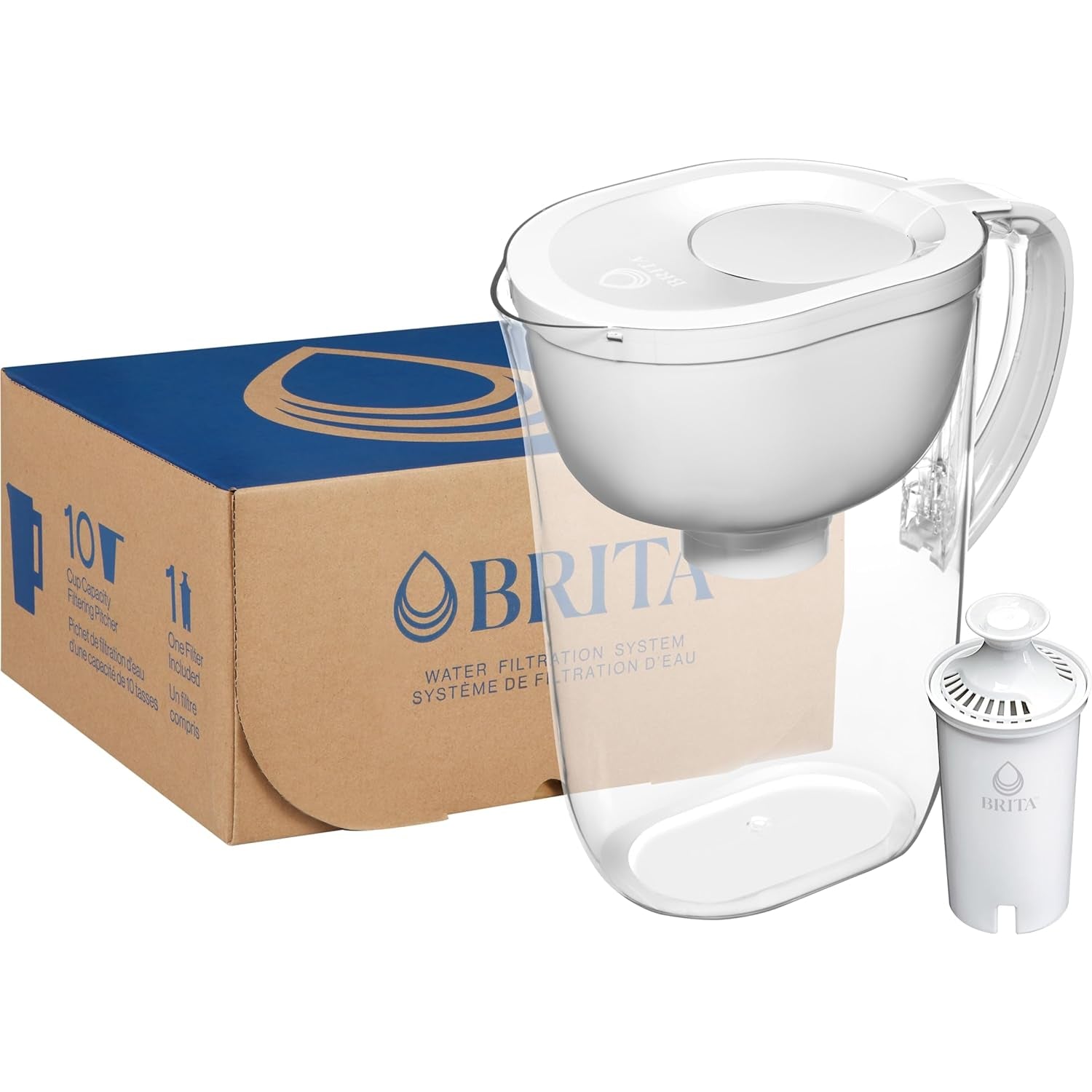  BPA-Free Water Filter pitcher