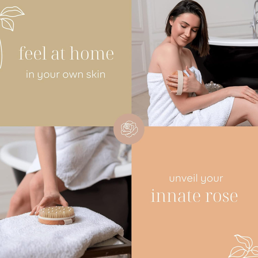Dry Brushing Body Brush for Exfoliation
