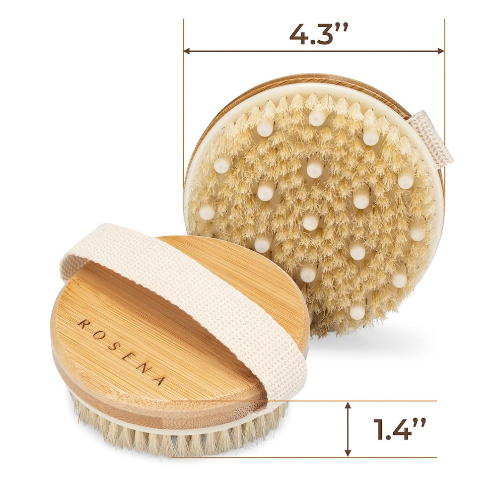 Dry Brushing Body Brush for Exfoliation