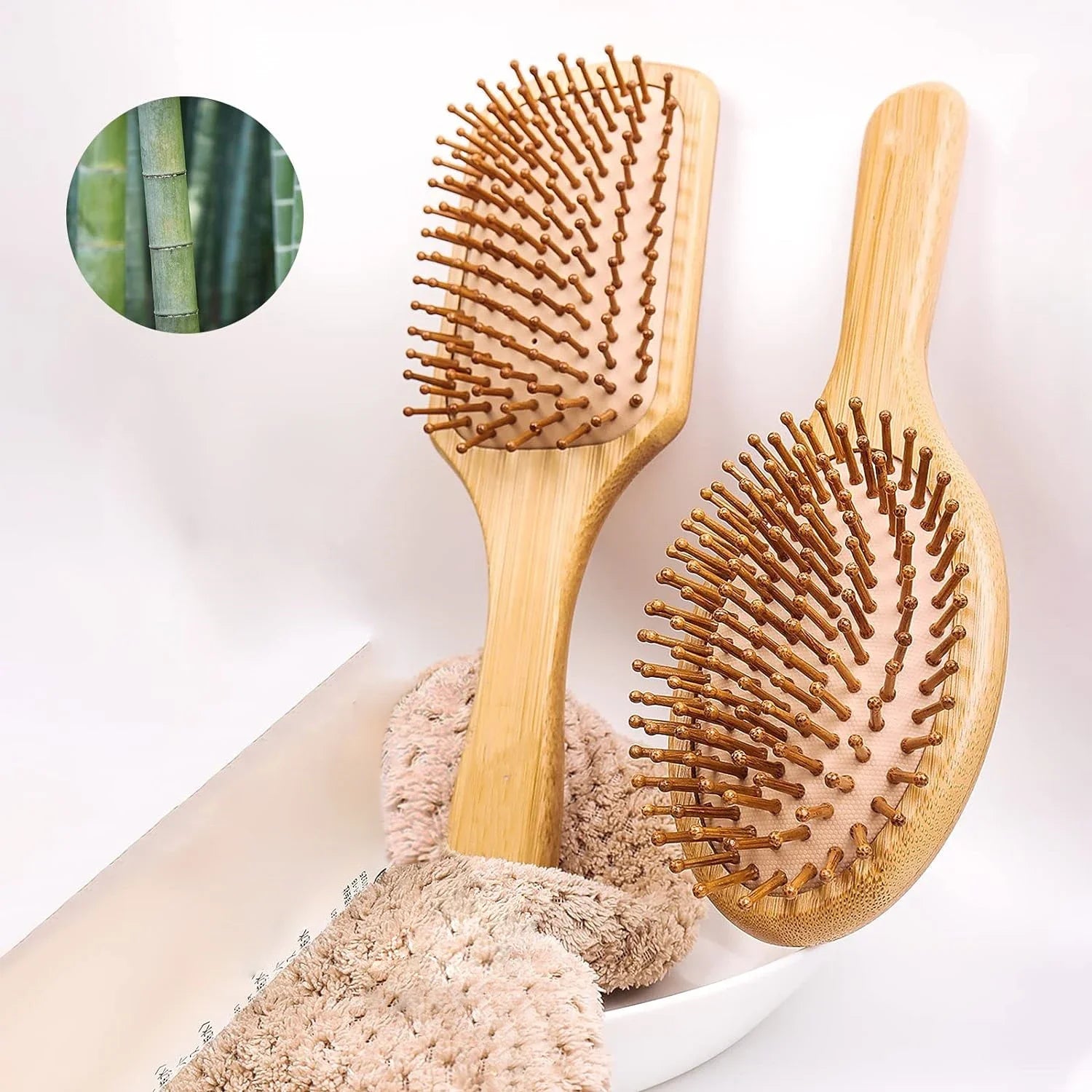 Natural Bamboo Hair Brush
